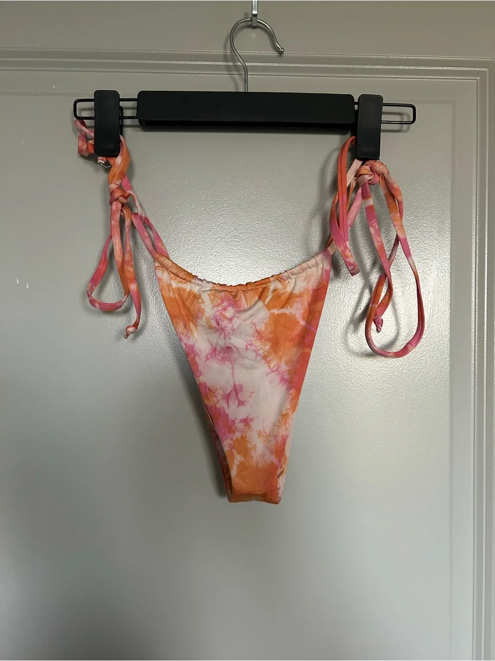 Frankie's Bikinis x Sophia Richie Colab Pink & Orange Sherbert Tasha Bikini Set
